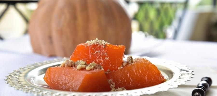 Pumpkin Sweet with Cream or Tahini